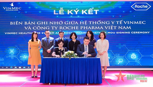 Vinmec hợp tác với Roche Pharma Việt Nam trong nghiên cứu và điều trị ung thư



